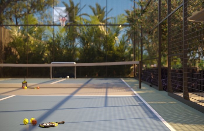 Quadra de pickleball